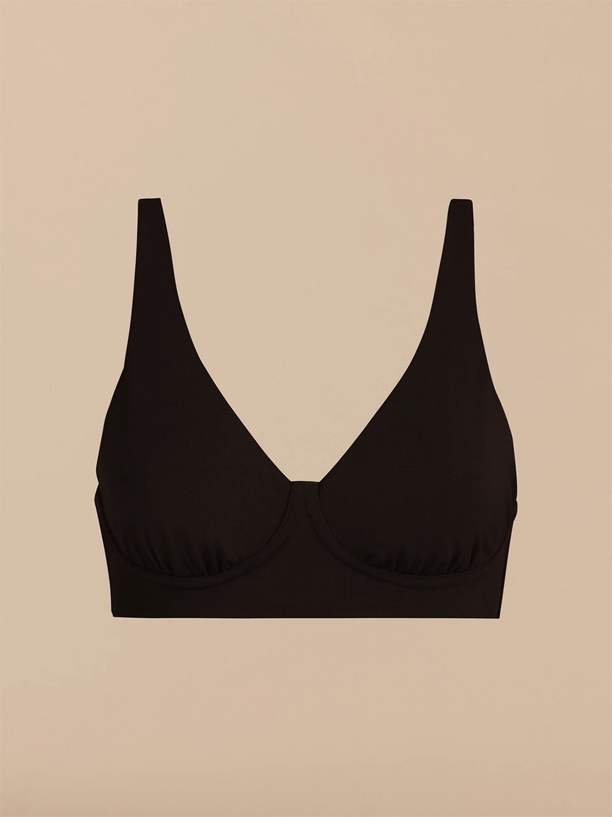UltraModal™ FeelFree Longline Bralette | Black