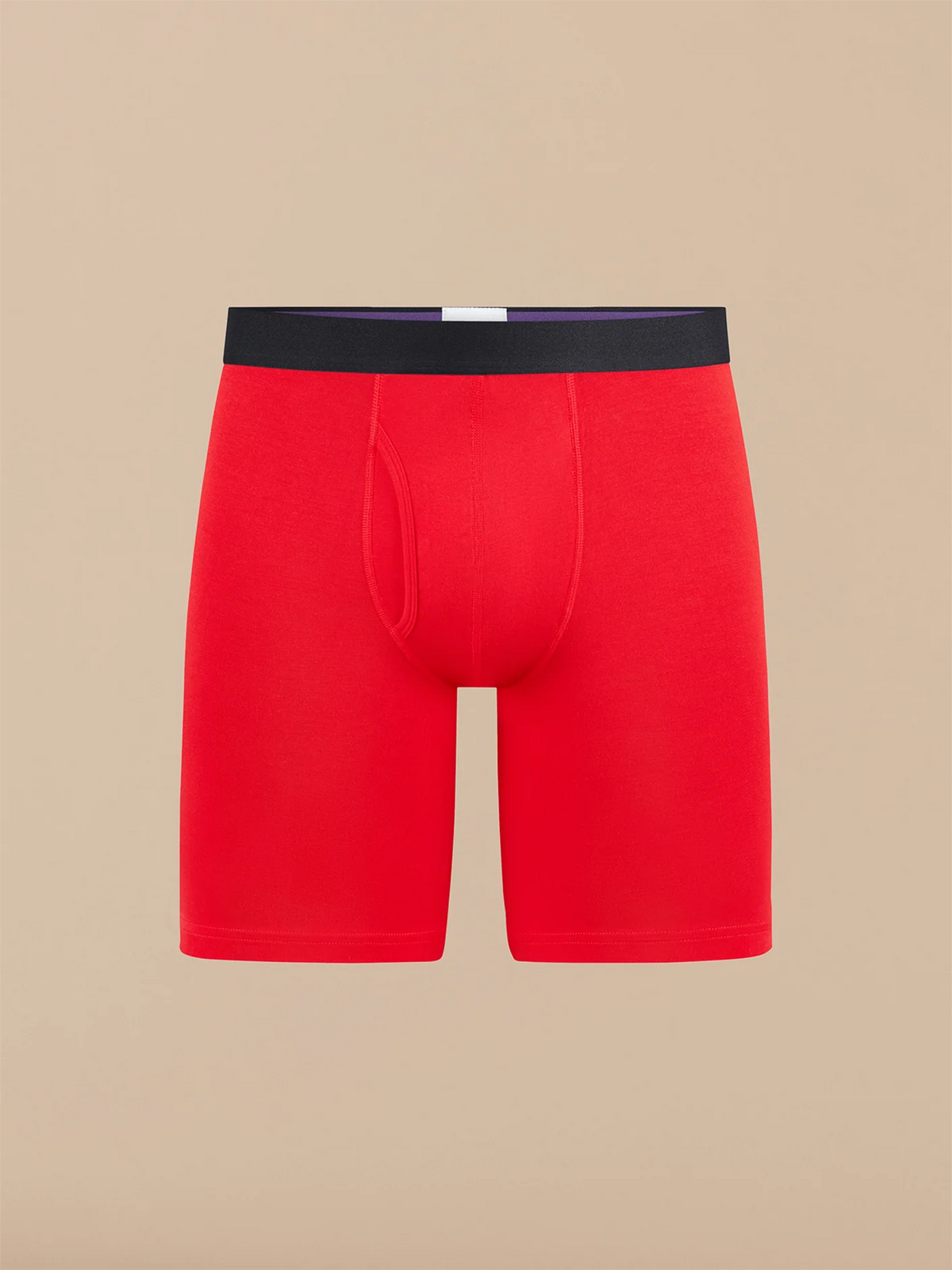 UltraModal™ Core Ball Caddy™ Long Boxer Brief w/ Fly | Chili Red