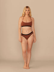 UltraModal™ Core T-Back Bralette | Cedar Wood