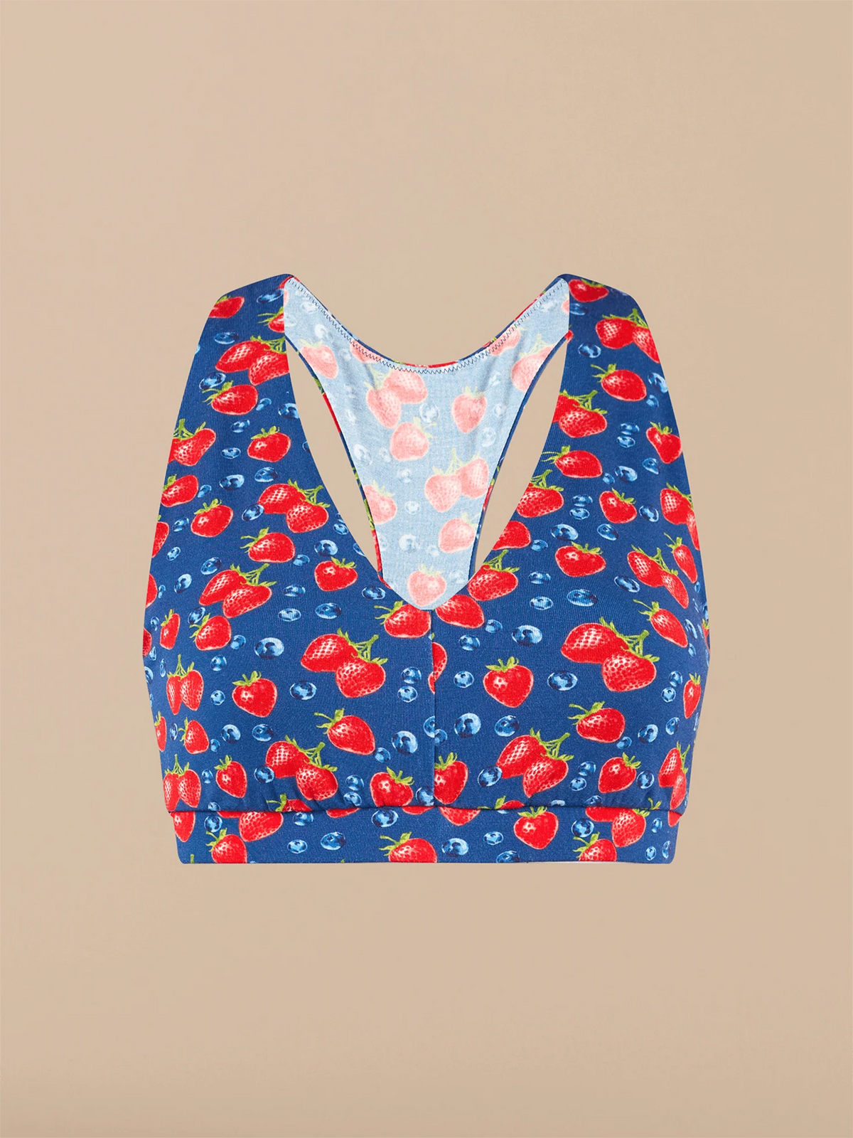 UltraModal™ FeelFree Curvy Racerback Bralette | Summer Berries