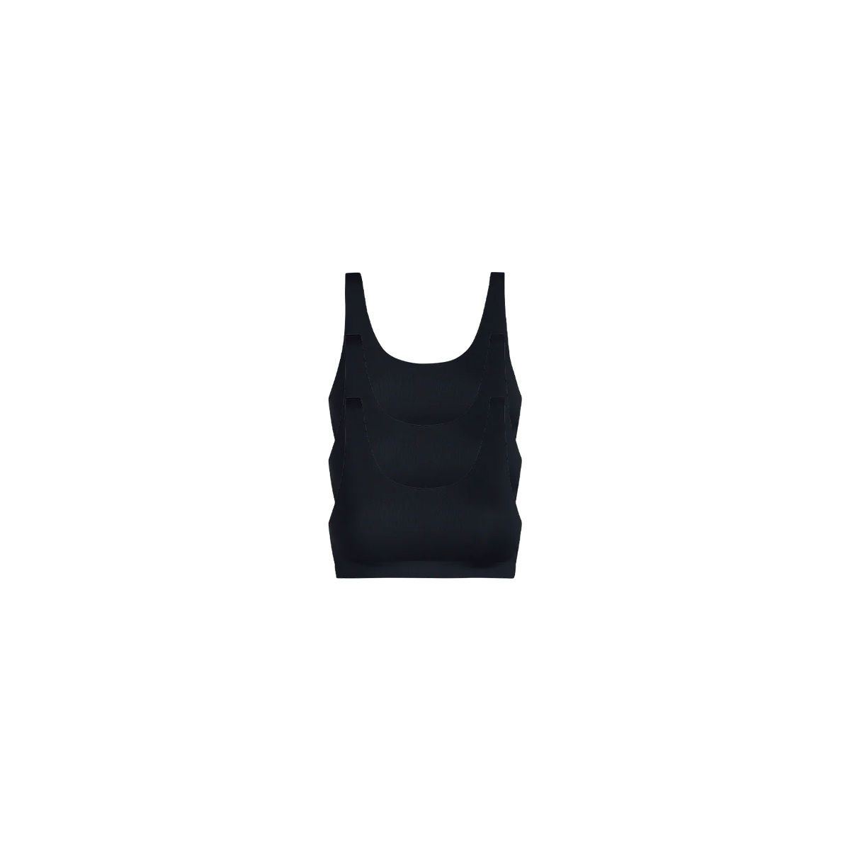 MoveMe Scoop Bralette 3-Pack | Black