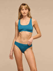 UltraModal™ FeelFree Square Neck Bralette | Teal