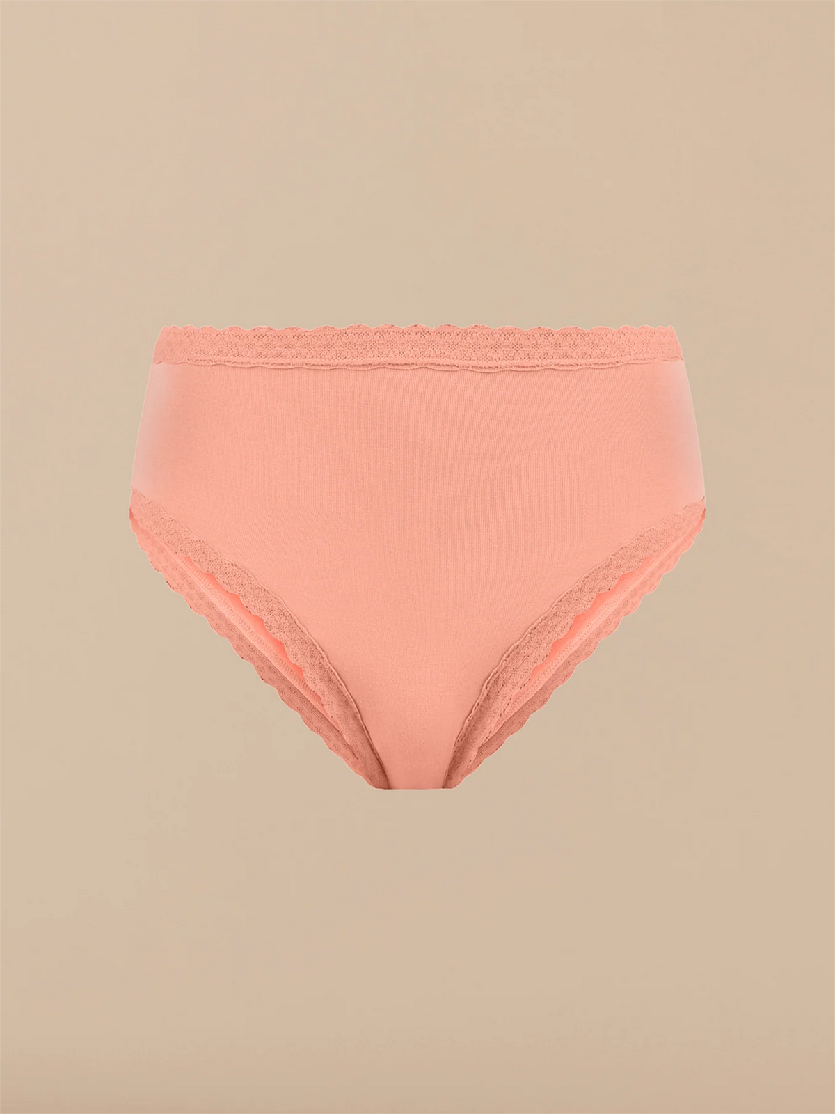 UltraModal™ Lace High-Waisted Cheeky Bikini | Lobster Bisque