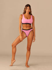 Curvy UltraModal™ Core Scoop Bralette | Pop Pink