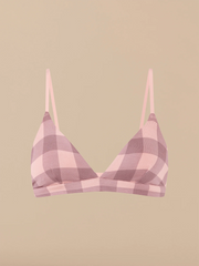 UltraModal™ FeelFree Triangle Bralette | Blush Plaid