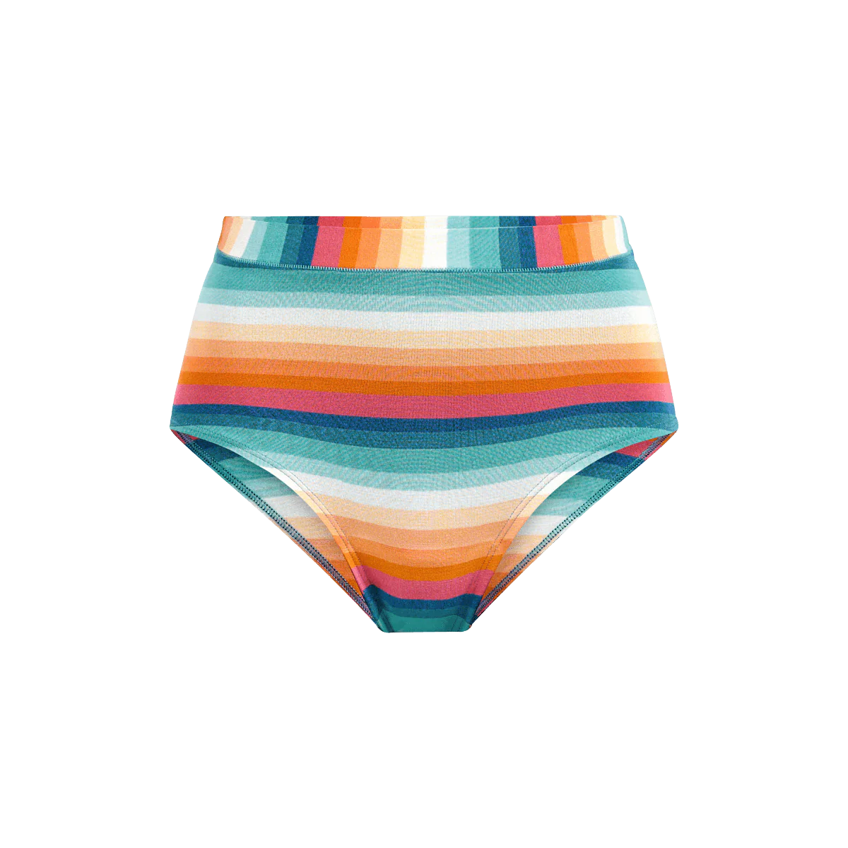 UltraModal™ FeelFree High-Waisted Cheeky | Pool Stripes