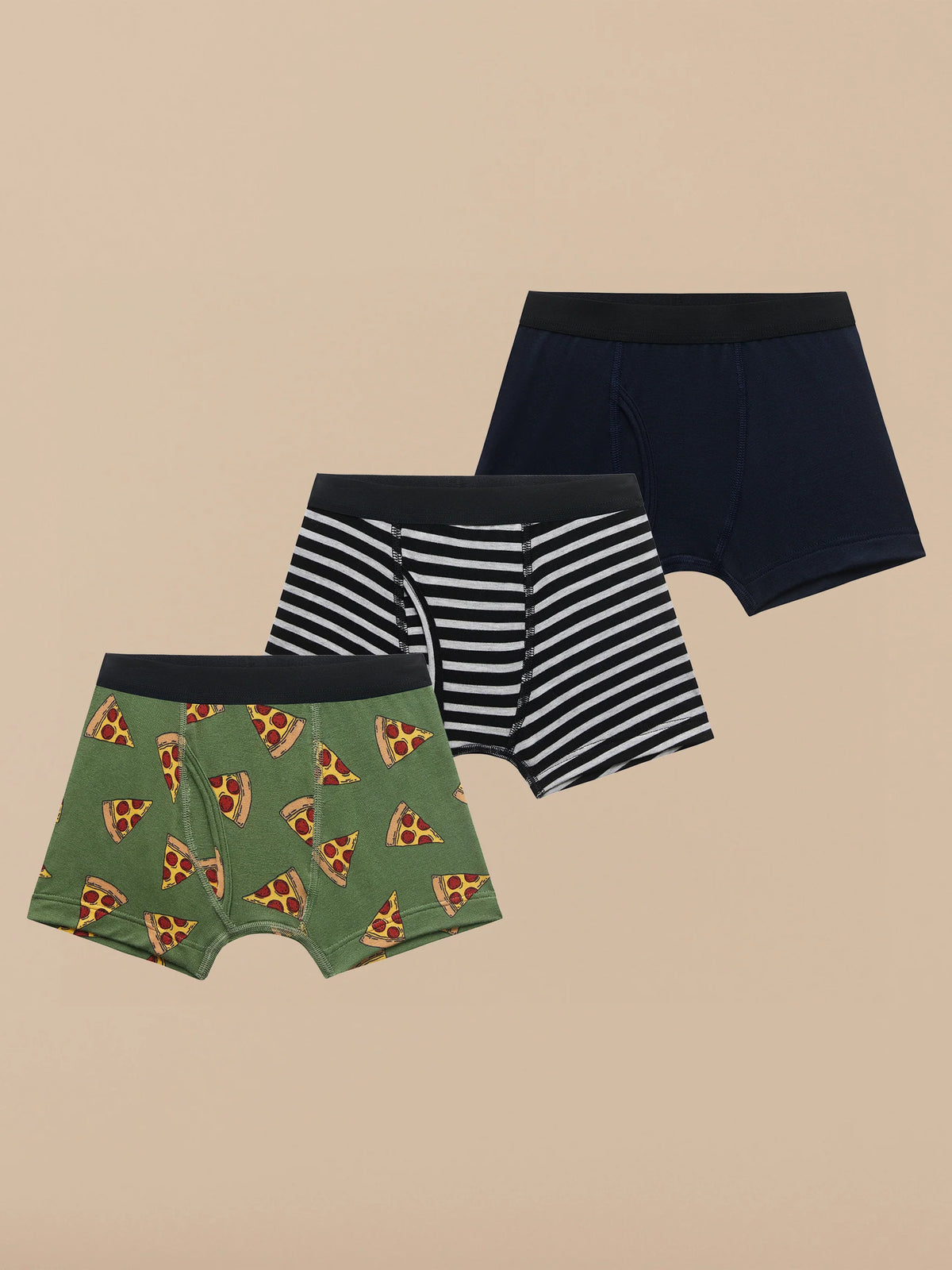 UltraModal™ Kids Core Boys Boxer Brief 3-Pack | Pizza Party Pack