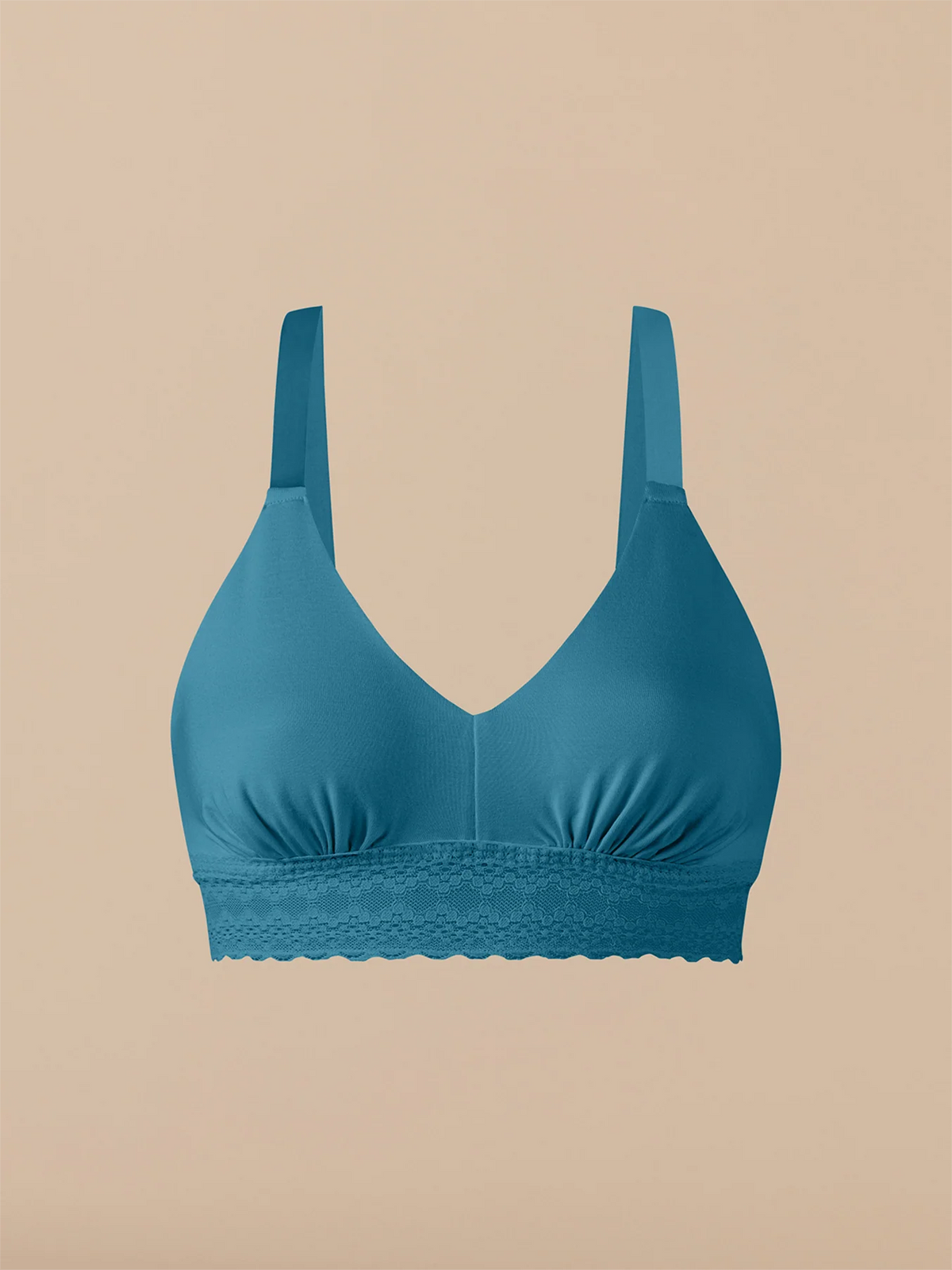 UltraModal™ Lace Longline Bralette | Teal