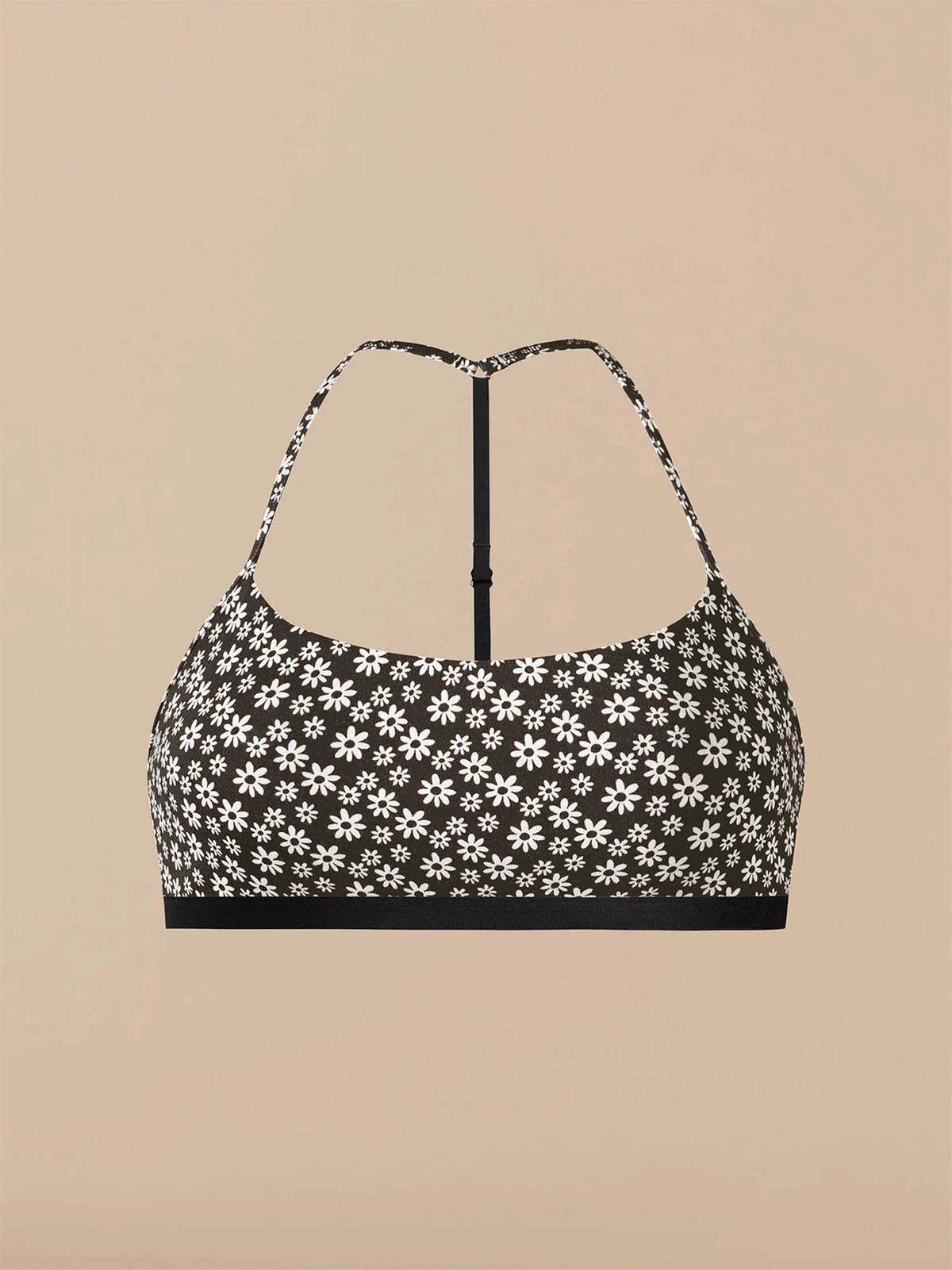 UltraModal™ Core T-Back Bralette | Ditsy Daisies