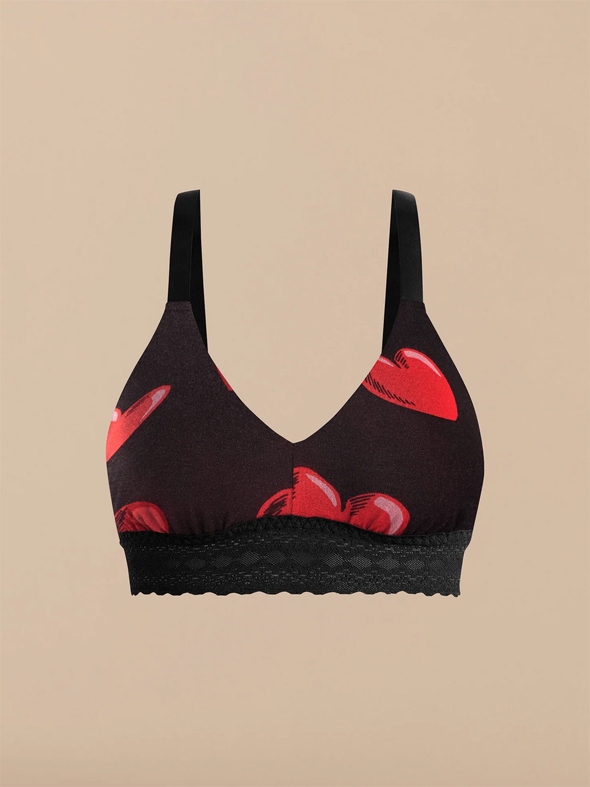 UltraModal™ Lace Longline Bralette | Floating Hearts