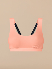 UltraModal™ FeelFree Square Neck Bralette | Lobster Bisque