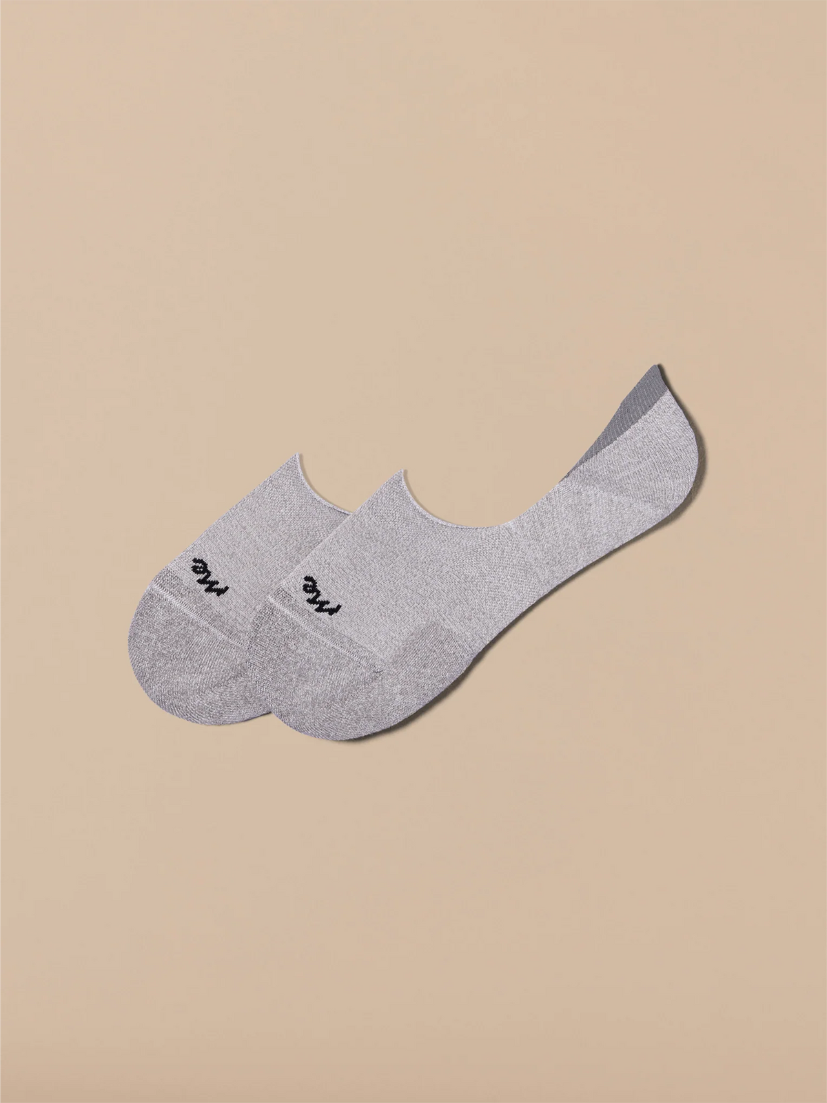 Essential No Show Sock | Heather Grey