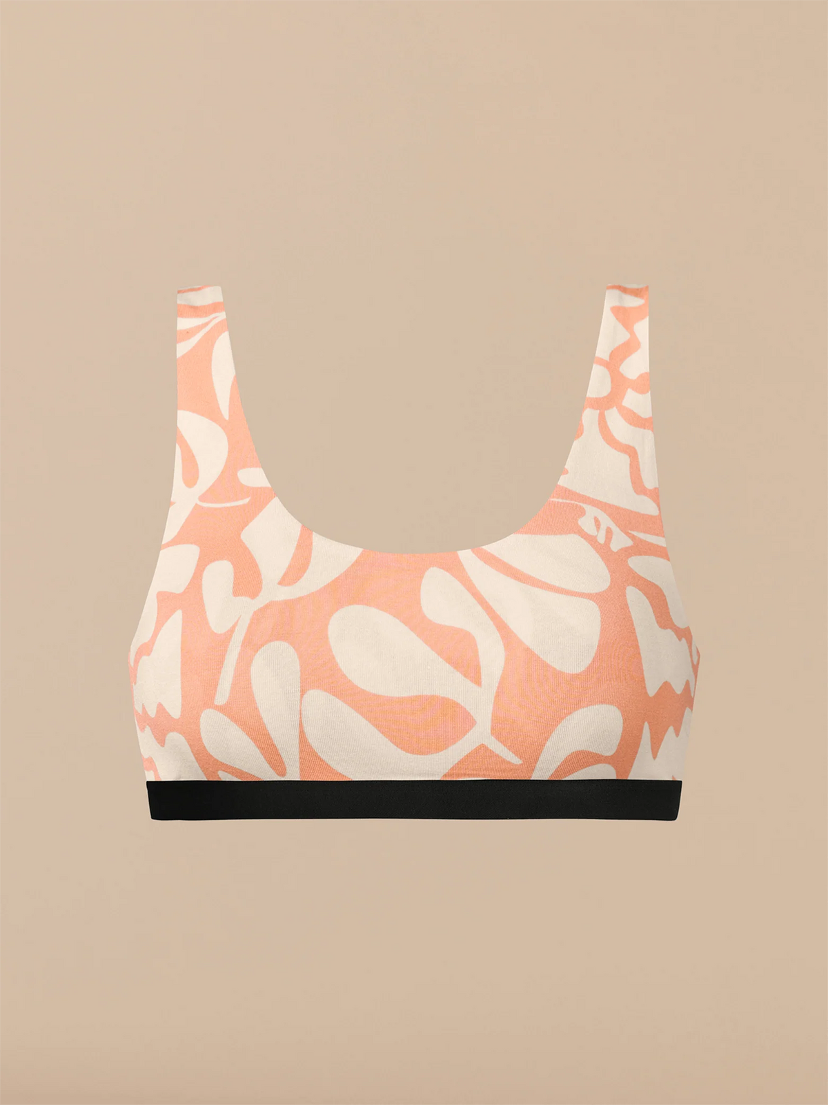 UltraModal™ Core Scoop Bralette | Coral Heatwave