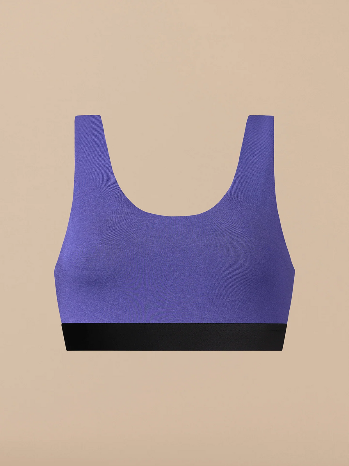 Curvy UltraModal™ Core Scoop Bralette | Berry Blue