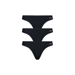 Breathe Thong 3-Pack | Black Pack