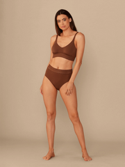 UltraModal™ Lace Longline Bralette | Walnut Shell