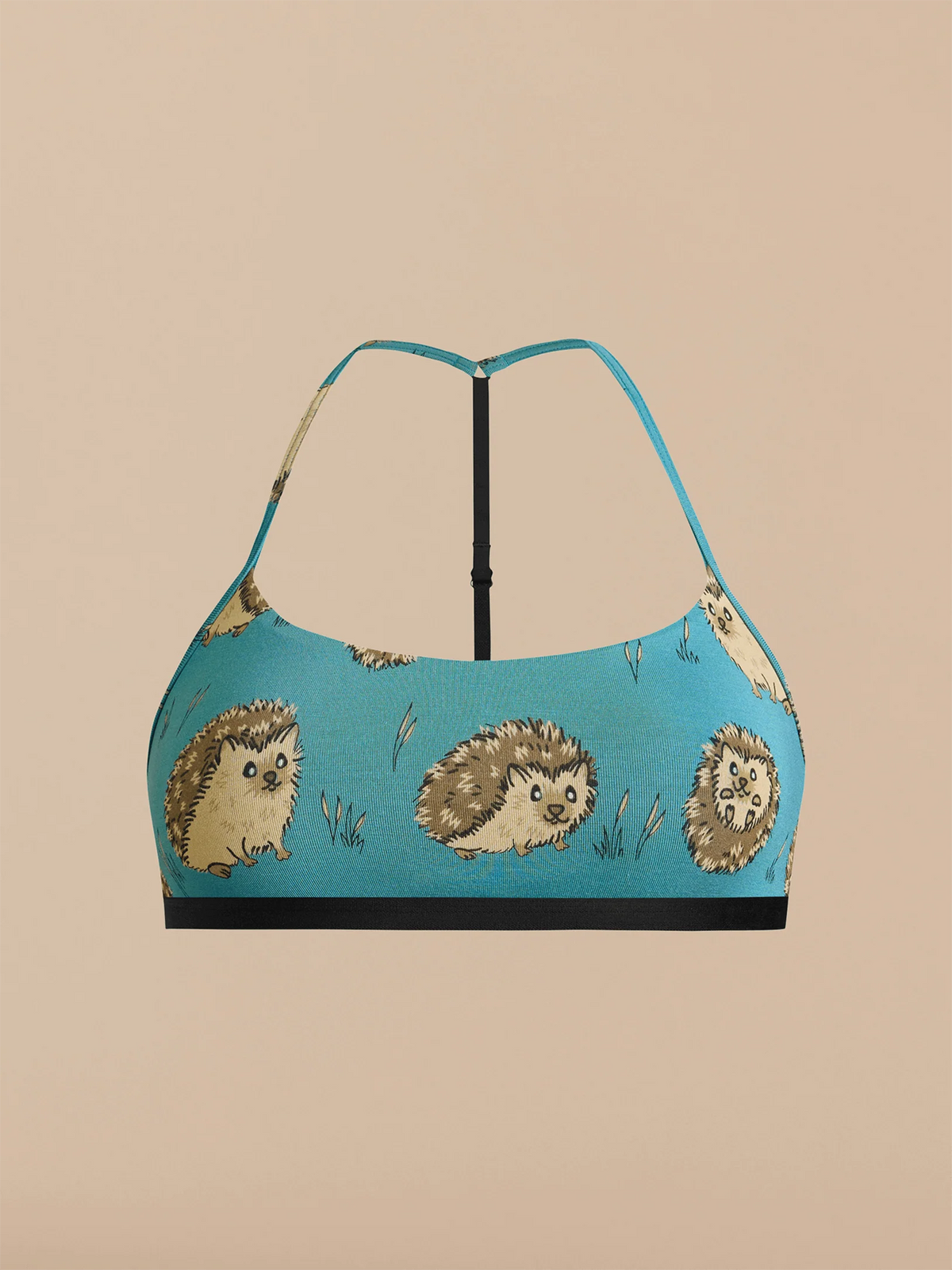 UltraModal™ Core T-Back Bralette | Hedgehogs