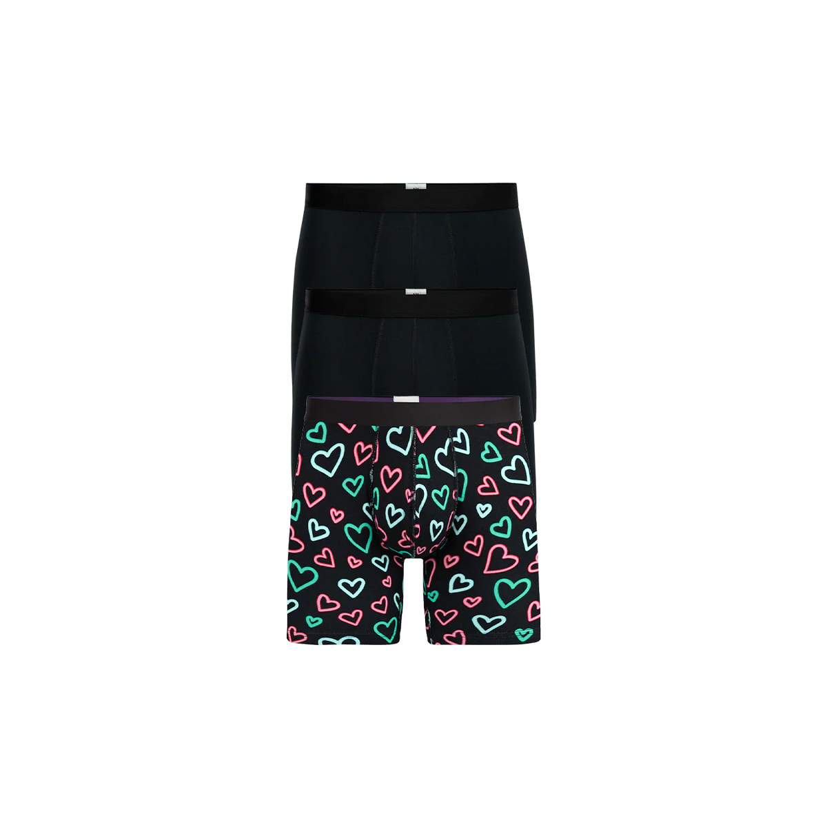 UltraModal™ Core Boxer Brief 3-Pack | Electric Hearts Pack