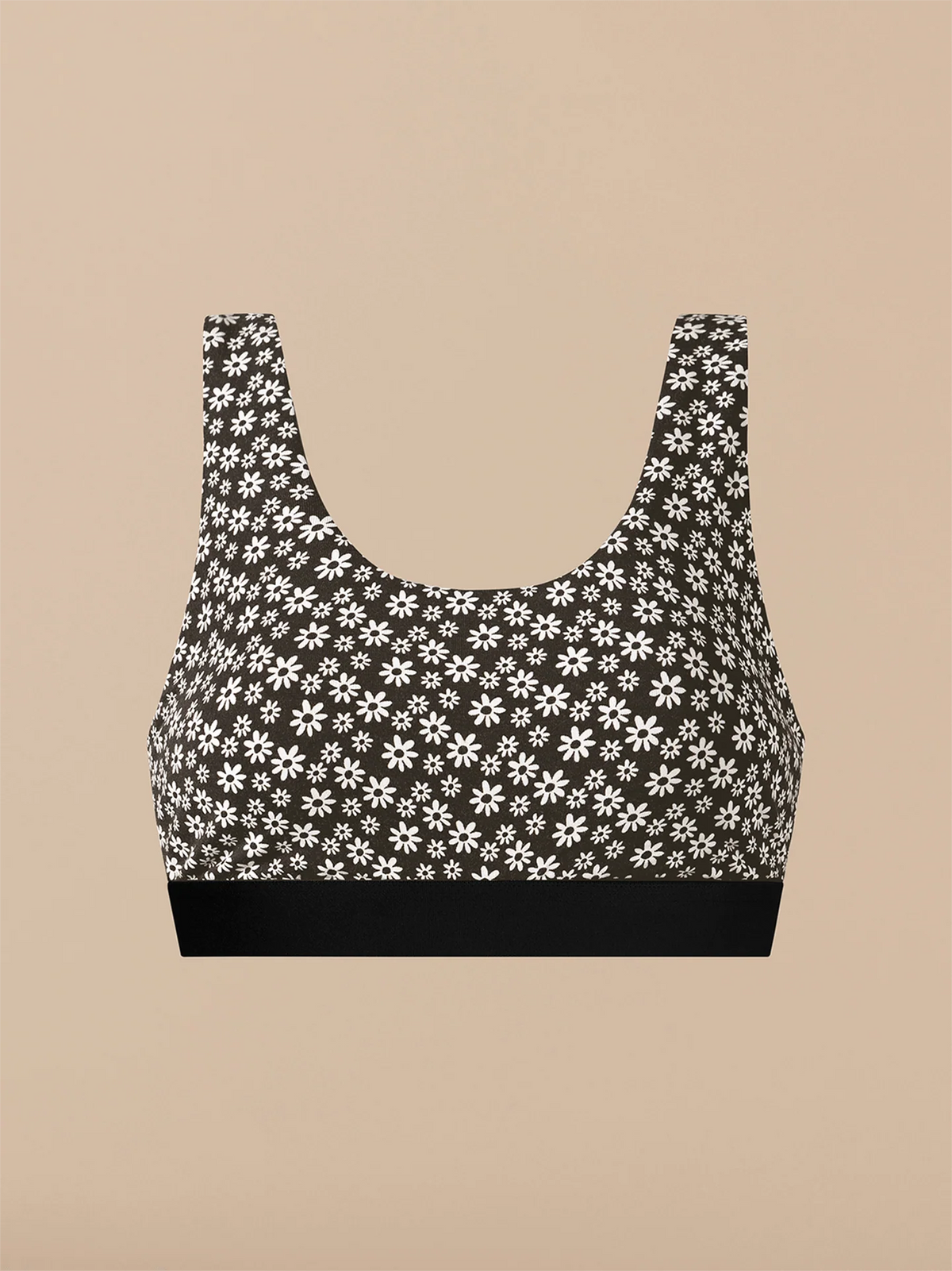 Curvy UltraModal™ Core Scoop Bralette | Ditsy Daisies