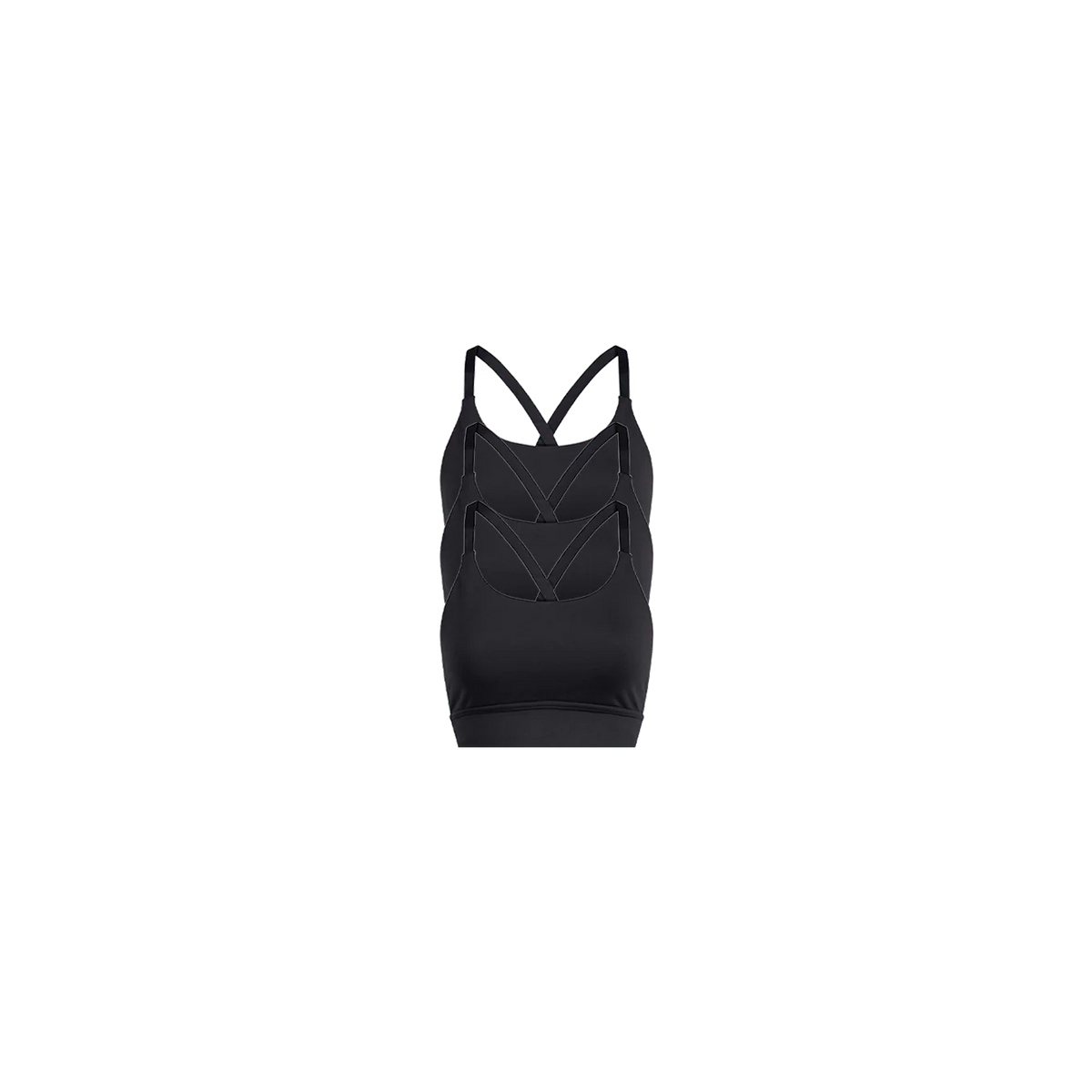 MoveMe Racerback Bralette 3-Pack | Black