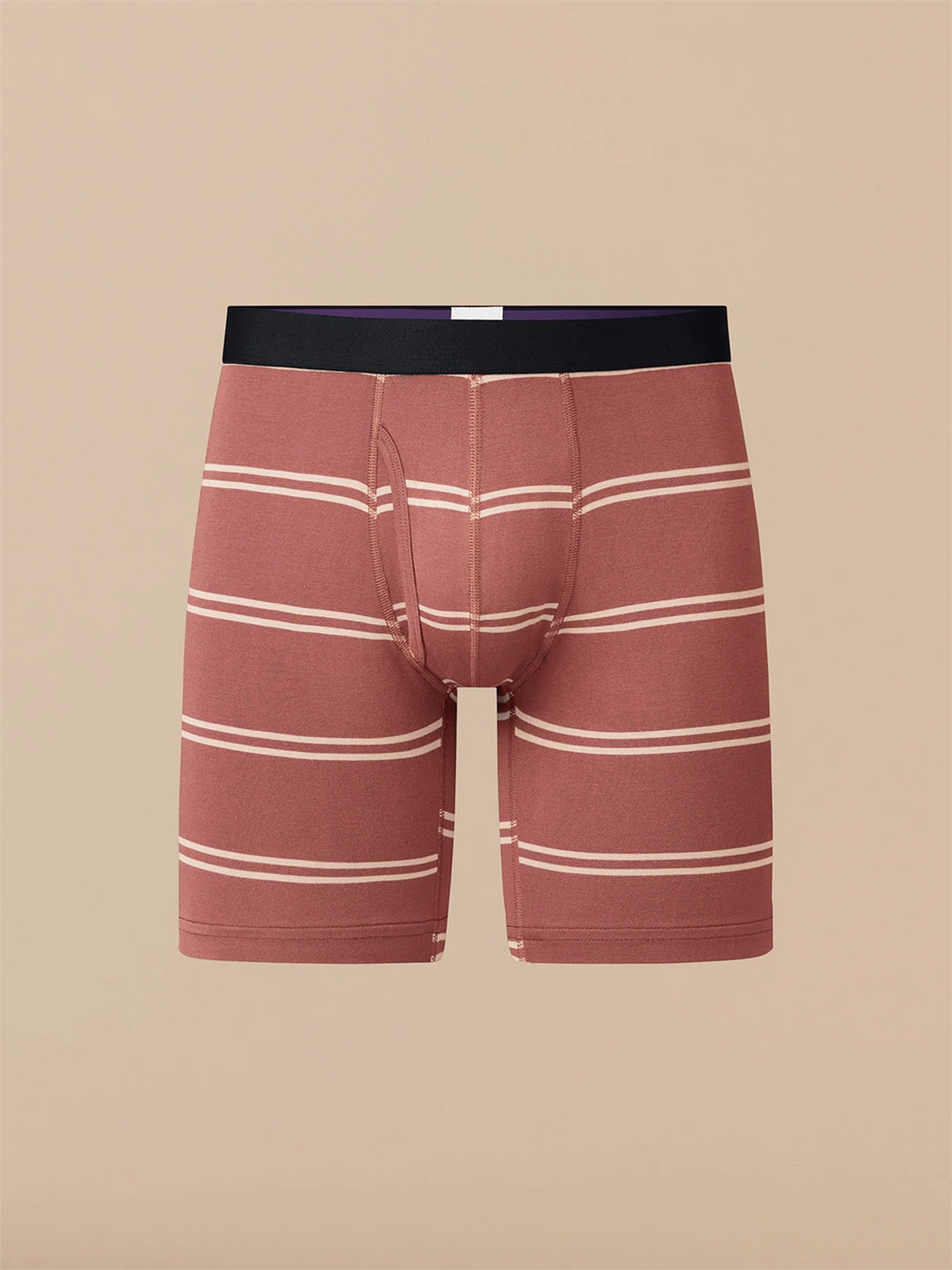 UltraModal™ Core Long Boxer Brief w/ Fly | Desert Heat Stripes