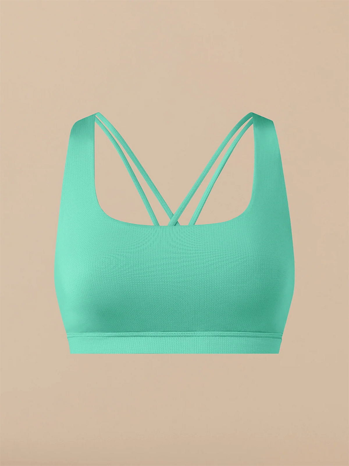 Breathe Strappy Back Bralette | Seafoam