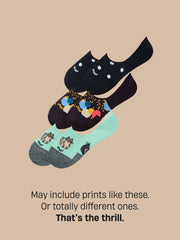 Essential No Show Sock 6-Pack | It's a Mystery!