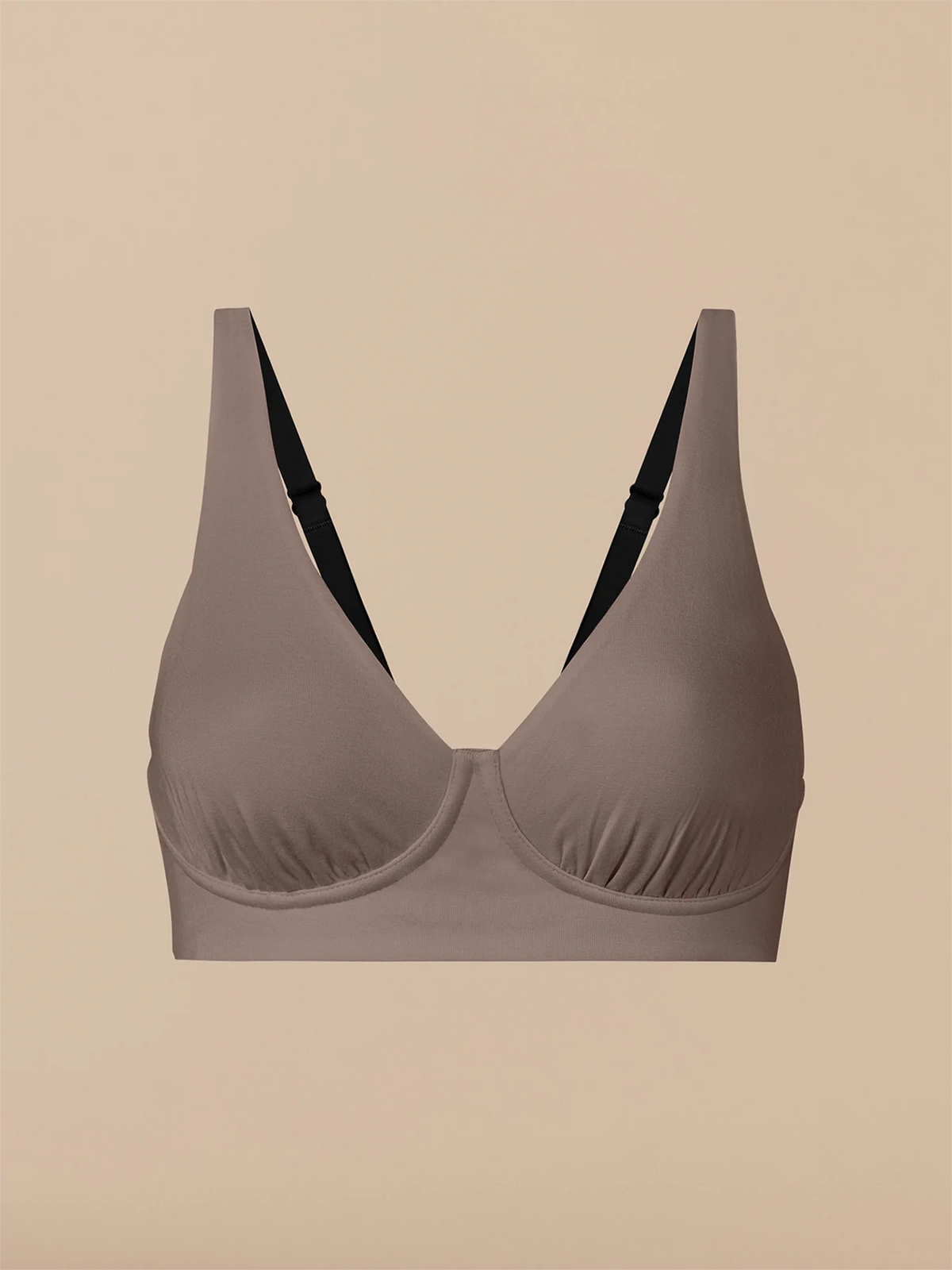 UltraModal™ FeelFree Longline Bralette | Grey/Grey