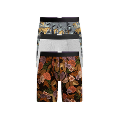 UltraModal™ Core Long Boxer Brief w/ Fly 3-Pack | Untamed Pack