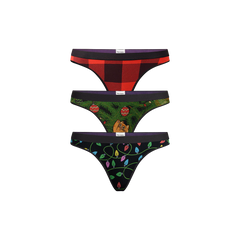 UltraModal™ Core Thong 3-Pack | Meowy Christmas Pack