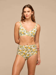 Seamless High-Waisted Shortie | Summer Oranges