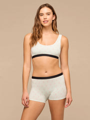 UltraModal™ Core Boyshort | Blue Flamingos
