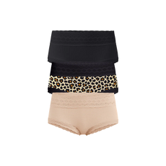 UltraModal™ Lace Hipster 3-Pack | Wild Cat Pack