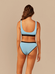 Curvy UltraModal™ Core Scoop Bralette | Amalfi Stripes