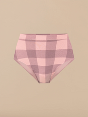 UltraModal™ FeelFree High Waist Cheeky | Blush Plaid