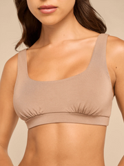 UltraModal™ FeelFree Square Neck Bralette | Cocoa
