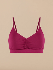 UltraModal™ FeelFree Ruched Bralette | Plum