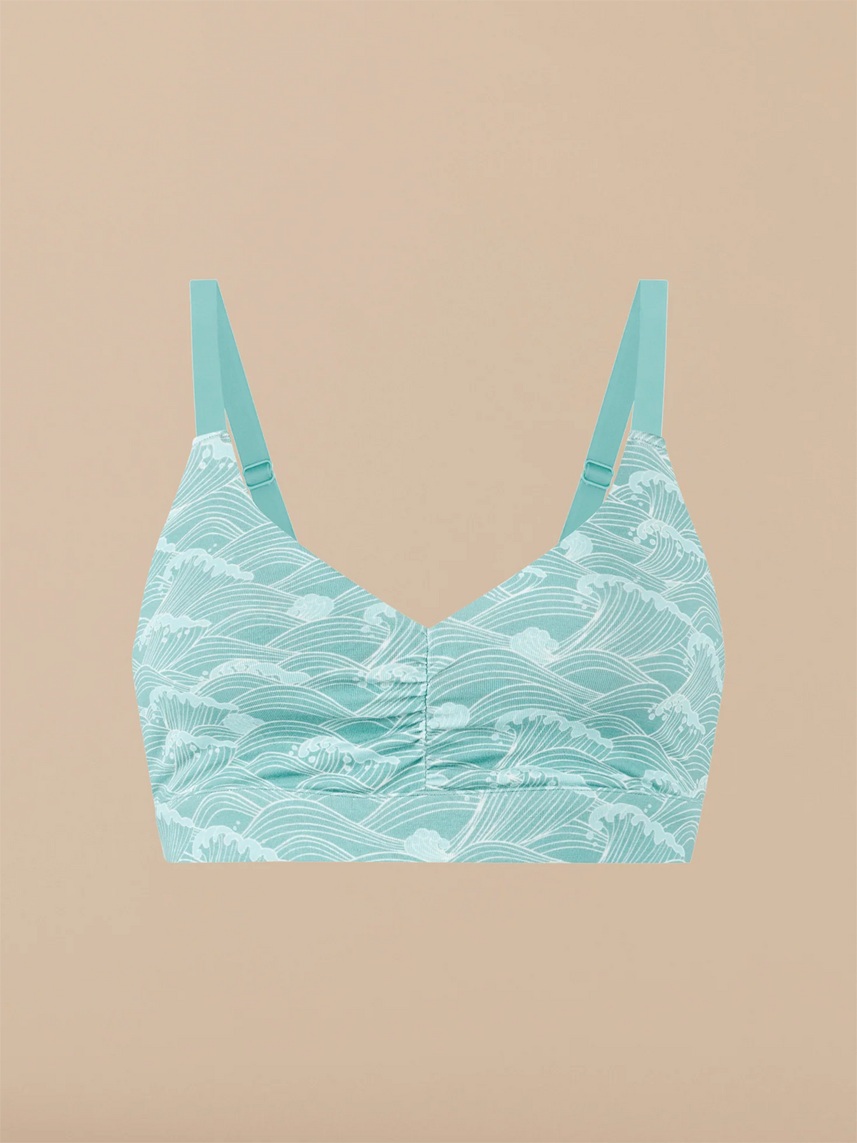 Curvy UltraModal™ FeelFree Ruched Bralette | Tidal