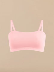 Seamless Bandeau Bralette | Rose