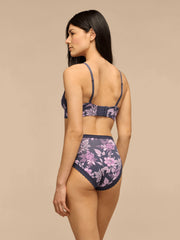 UltraModal™ Lace High-Waisted Cheeky Bikini | Purple Bloom