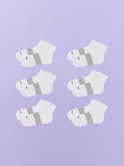 Essential Quarter Sock 6-Pack | White Pack