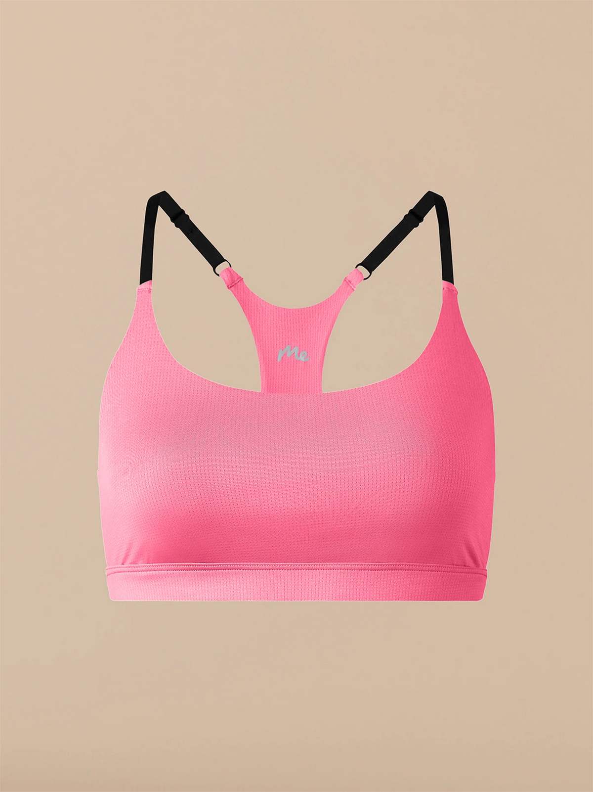 Breathe Racerback Bralette | Knockout Pink
