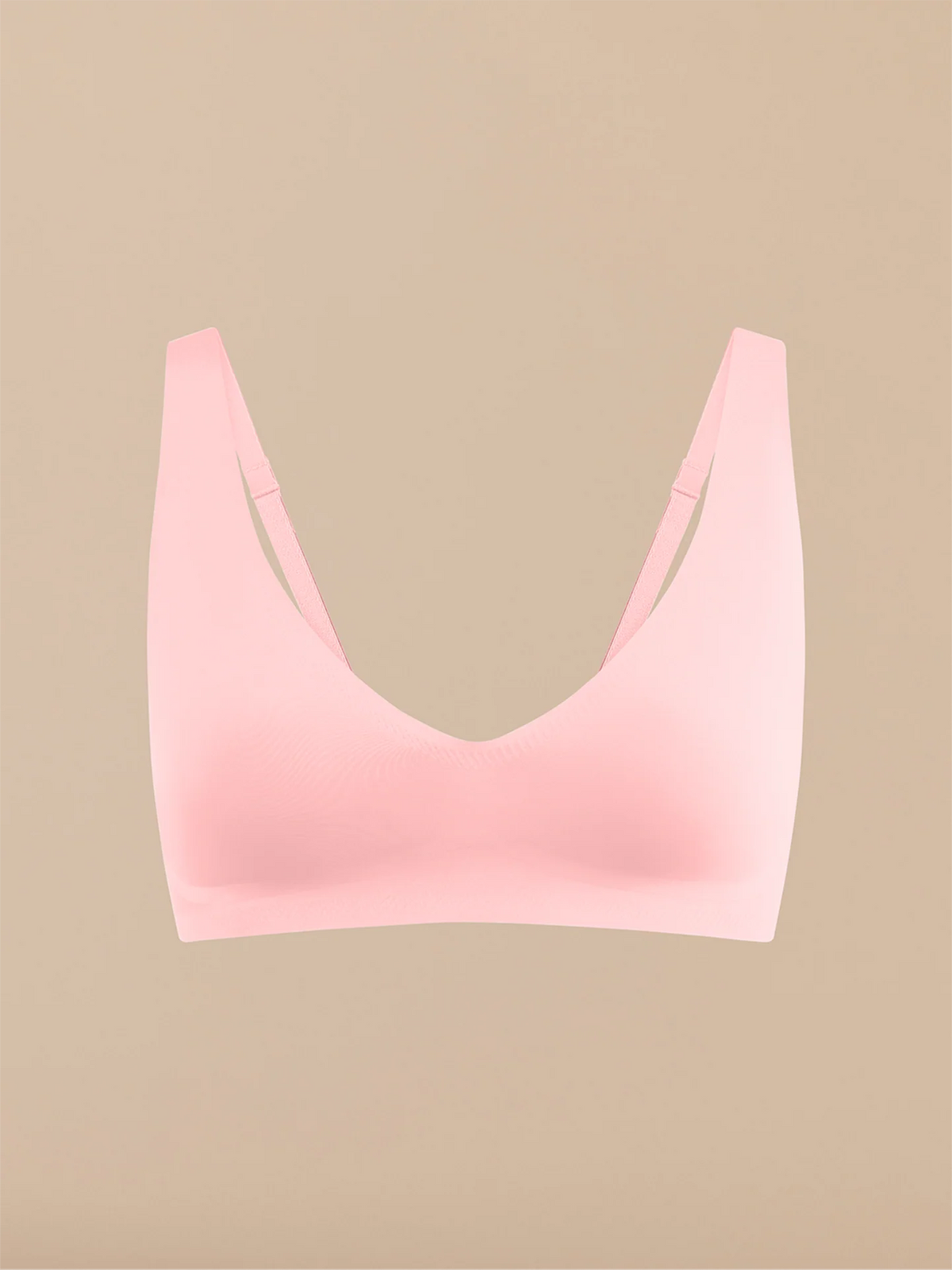 Seamless Plunge Bralette | Rose