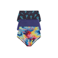 UltraModal™ FeelFree High-Waisted Cheeky 3-Pack | Cosmic Drift Pack