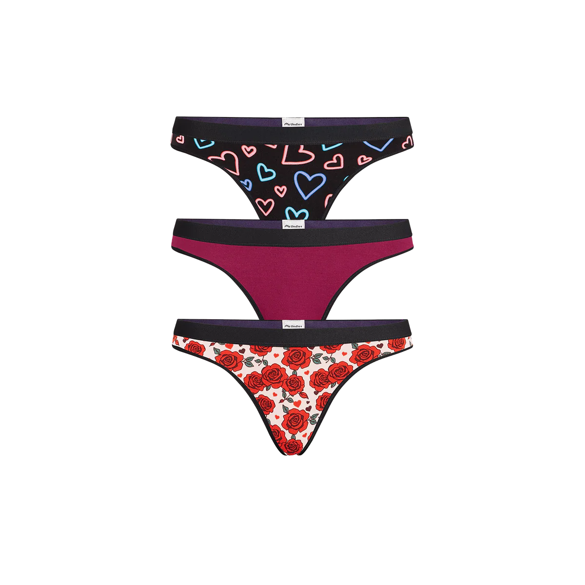 UltraModal™ Core Thong 3-Pack | Electric Love Pack