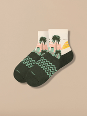 Essential Quarter Sock | Wild Sunset