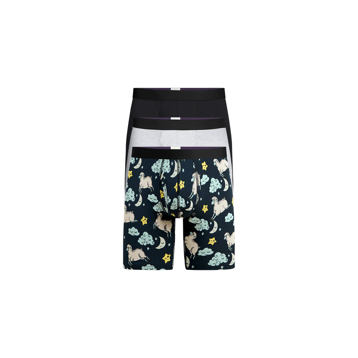 UltraModal™ Core Long Boxer Brief w/ Fly 3-Pack | Sound Ashleep Pack