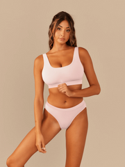 Curvy UltraModal™ Core Scoop Bralette | Peony