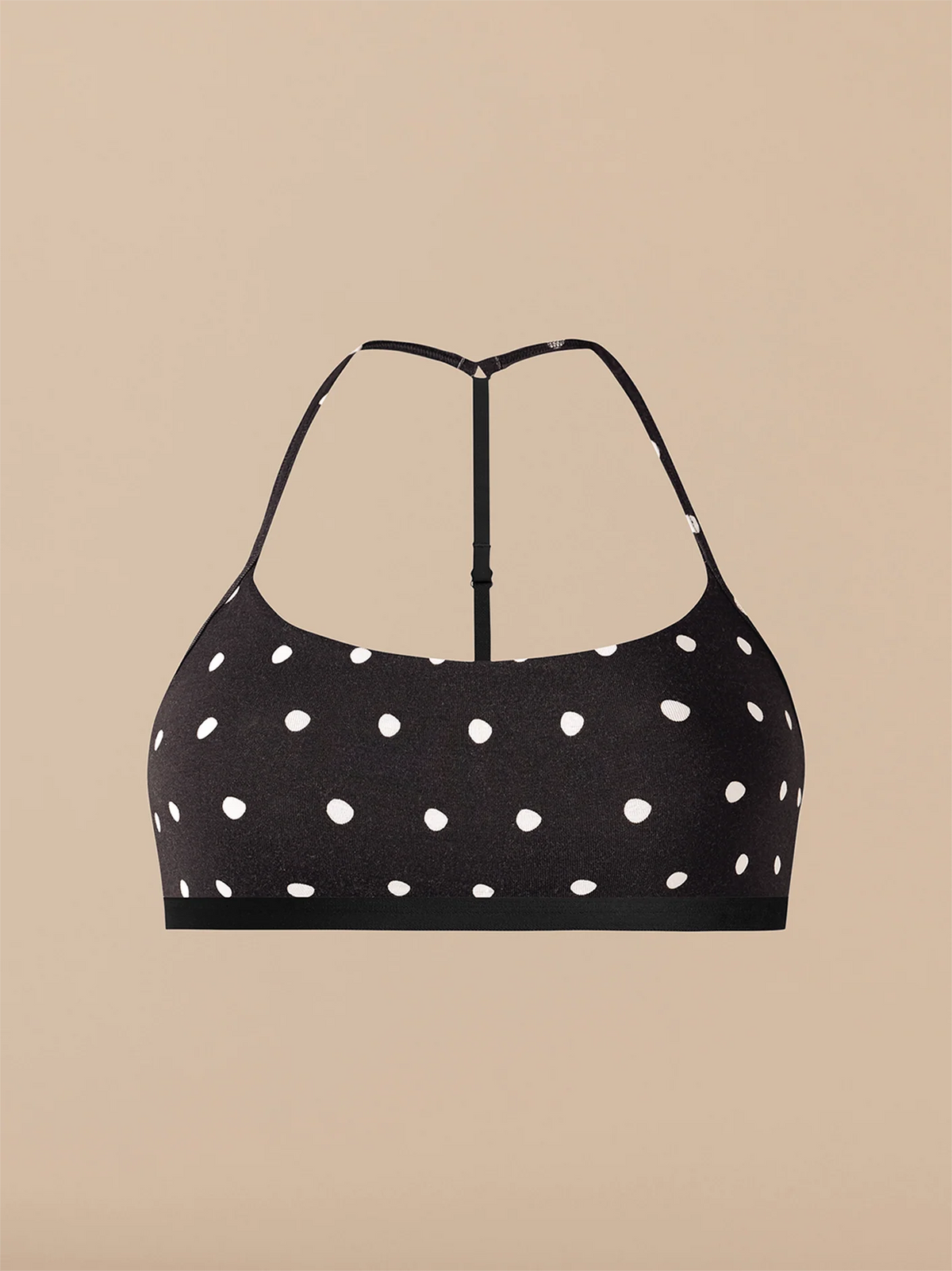 UltraModal™ Core T-Back Bralette | Polka Dots