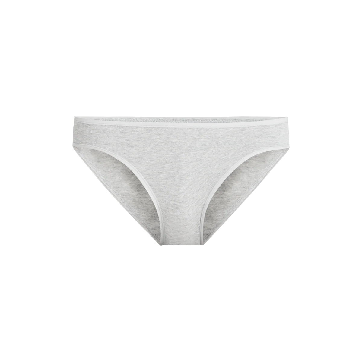 Stretch Cotton Bikini | Heather Grey